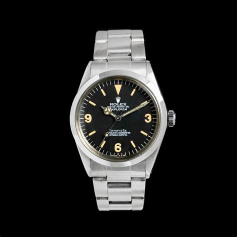 rolex explorer 1 tiffany.